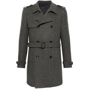 Reveres 1949 Grey Coats - Double Breasted Coats Men